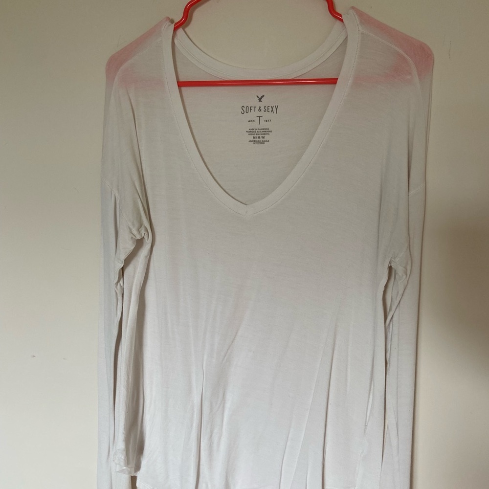 white american eagle long sleeve